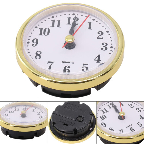 Ανταλλακτικό Μηχανισμού Ρολόι RTS 65MM Quartz Χρυσό Ασημί Αραβικοί Αριθμοί 2
