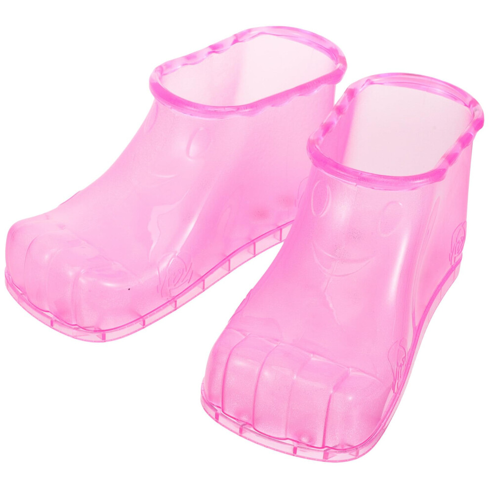 Foot Soaker Shoes with Leakproof Design and NonSlip Sole for Home Spa Travel Relaxation