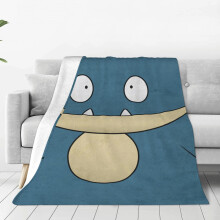 Couverture Munchlax, jeté de lit, décoration de chambre, couverture en flanelle pour lit et canapé
