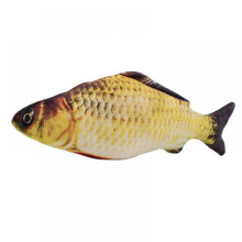 Giocattolo per gatti da 30 cm, simulazione di pesce, con erba gatta, ricaricabile tramite USB.