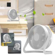 Desktop Portable Small USB Fan Desktop 6 Inch Plug-in Mini Mute Desktop Small Electric Fan For Office Computer Laptop