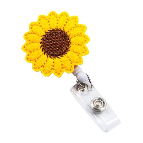 Lmueinov Ηλιέλαιο Badge Reel Ακριβής Ραφή με Τηλεσκοπικό Κλιπ για Σήμα, Έκπτωση έως και 35% 1