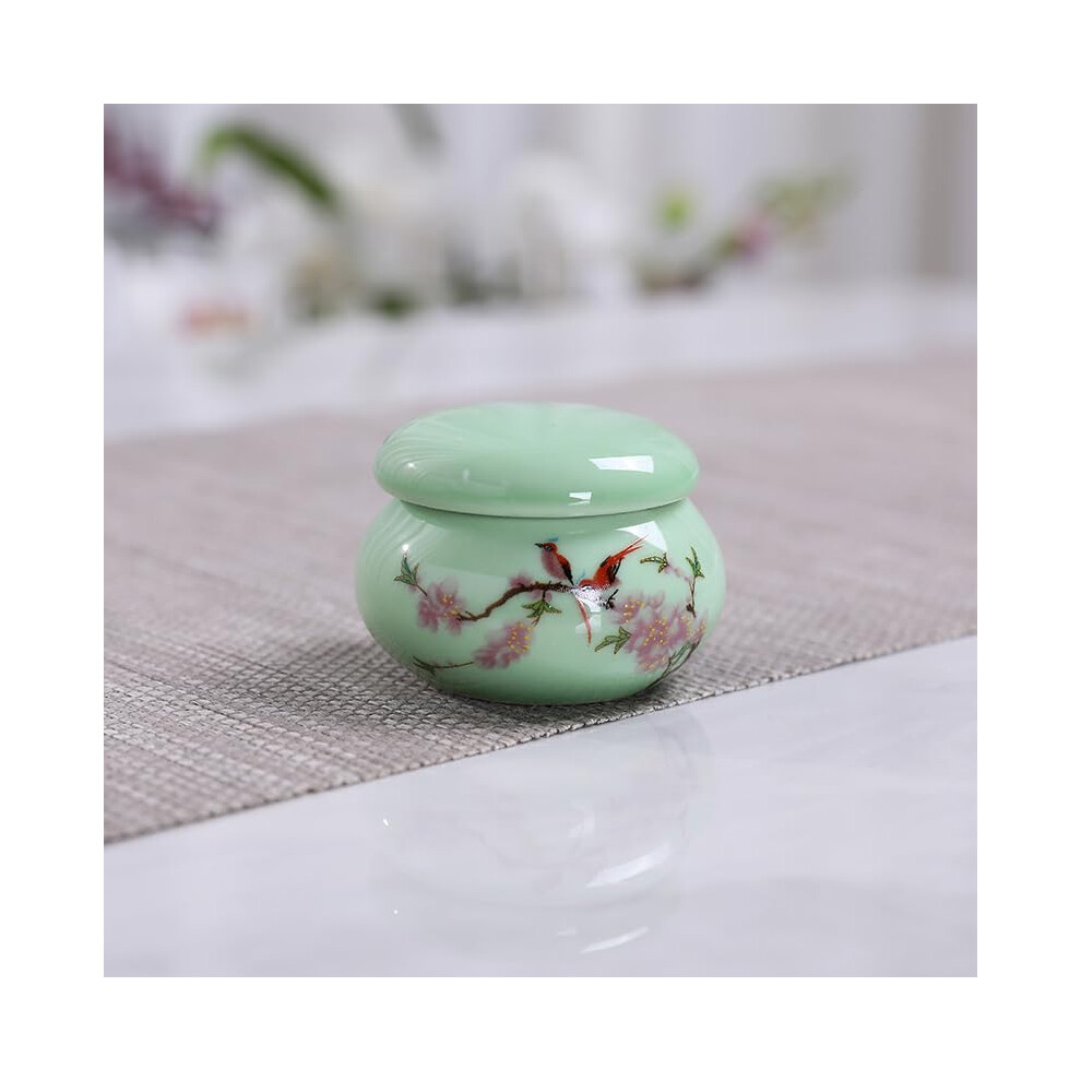 Ceramic Dappen Dish with Lid, 30ml Acrylic Nail Powder Cup, Spill Resistant and Easy Clean