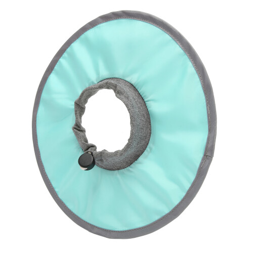 Collier de chirurgie pour chat imperméable, vert fruit, taille L - Conception sans restriction