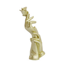 WinysinResin Figura Abstrata Mini Pensador Escultura Moderna Ornamento de Estante