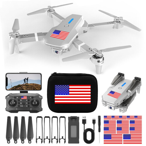 Zeceouar Drone με κάμερα, 1080P HD FPV, Κρατώντας το ύψος, Λειτουργία χωρίς κεφάλι, Ρύθμιση 1