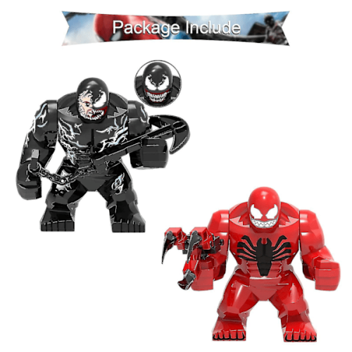 Ensemble de figurines Venom Big Minifigures à construire 1