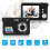 Παιδική κάμερα Oggfader18MP, βίντεο 720P, ζουμ 8X, οθόνη 2,7", ενσωματωμένη μπαταρία, μαύρη - 4