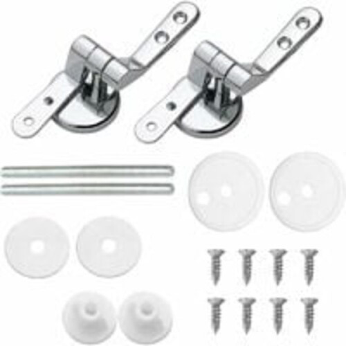 WC-Sitzscharnierclips, 2er-Set Ersatz-WC-Sitzscharniere