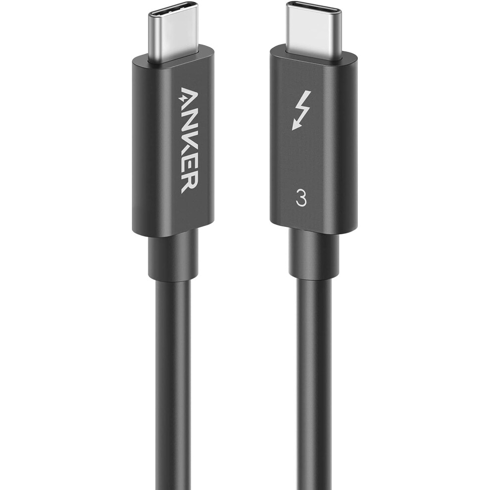 [Intel Certified] Thunderbolt 3.0 Cable 1.6 Ft (Usb-C To Usb-C) Supports 100W Charging / 40Gbps Data Transfer 9164030502994