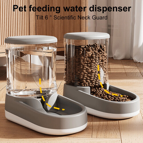 PetClub Μεγάλης Χωρητικότητας Μπολ Νερού Pet3.8L Διανομέας Νερού Τροφίμων Μεγάλης
