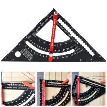 FUYGRCJ7,5" justerbar snekkervinkel, aluminiumslegering for sperreinnramming, kompatibel med presisjonssnekkerarbeid