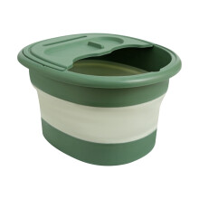 VALSEEL Folding Foot Bath Bucket Over Calf Wash Foot Basin Home Foot Bath Bucket Foot Bath Portable Folding Bucket Foot Wash Bucket Tools