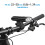 Suporte para Luz de Bicicleta - Suporte para Luzes de Bicicleta em Nylon Reforçado, Compatível com Guidão de 0,86 a 1,39 Polegadas 6
