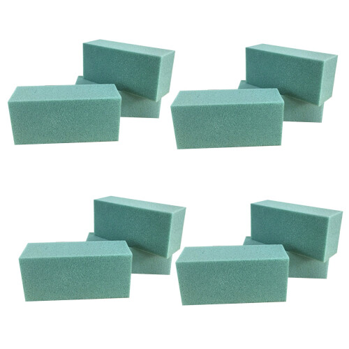 WinysinSquare Floral Foam Blocks Ξηρός Αφρός Λουλουδιών για Τεχνητά Λουλούδια Χειροτεχνίας 1
