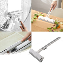 Donemore Space Saving & Detachable Flexible Shower Squeegee for Glass, Door, Mirror, Windows & Tile Walls, Portable Clean Tools