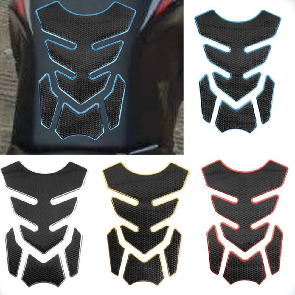 Xeyise 3D Motorcycle Gas Tank Sticker Self Adhesive Strong Stickiness Waterproof Easy To Apply Universal Fuel Tank Protector Decal Accessories 9164030622401