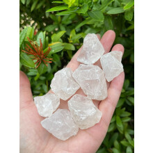 Bucăți de cuarț natural brut, cuarț transparent brut de 2,5-5 cm, alegeți câte