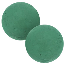 Eease Floral Foam Sphere for Home Garden Wedding Decoration (2pcs)