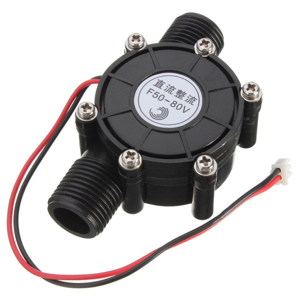 Turbine Generator, Water Flow Generator 10W High Power Water Turbine Generator Micro Hydroelectric Charging Tool Dc 5V / 0~80V(0-80V) 9164030623477