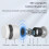 Φορητό ηχείο PAVEOS Bluetooth Ηχείο Bluetooth5.0 Επίσης, Καλώδιο AUX Ηχείο Bluetooth για τηλεόραση 4