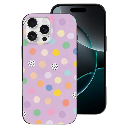 Θήκη TPU Polka Dot για iPhone16Pro Max – Εξαιρετικά λεπτή, ανθεκτική σε κραδασμούς, 1