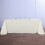 BalsaCircle90" x156" Polyester Rechteckige Tischdecke Elfenbein 7