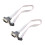 2X DB9 RS232 to 10 Pin Ribbon Cable Connector Adapter 1