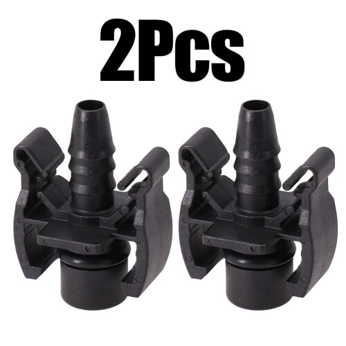 2 stuks auto-expansiewatertank waterslang rechte aansluitconnector accessoire