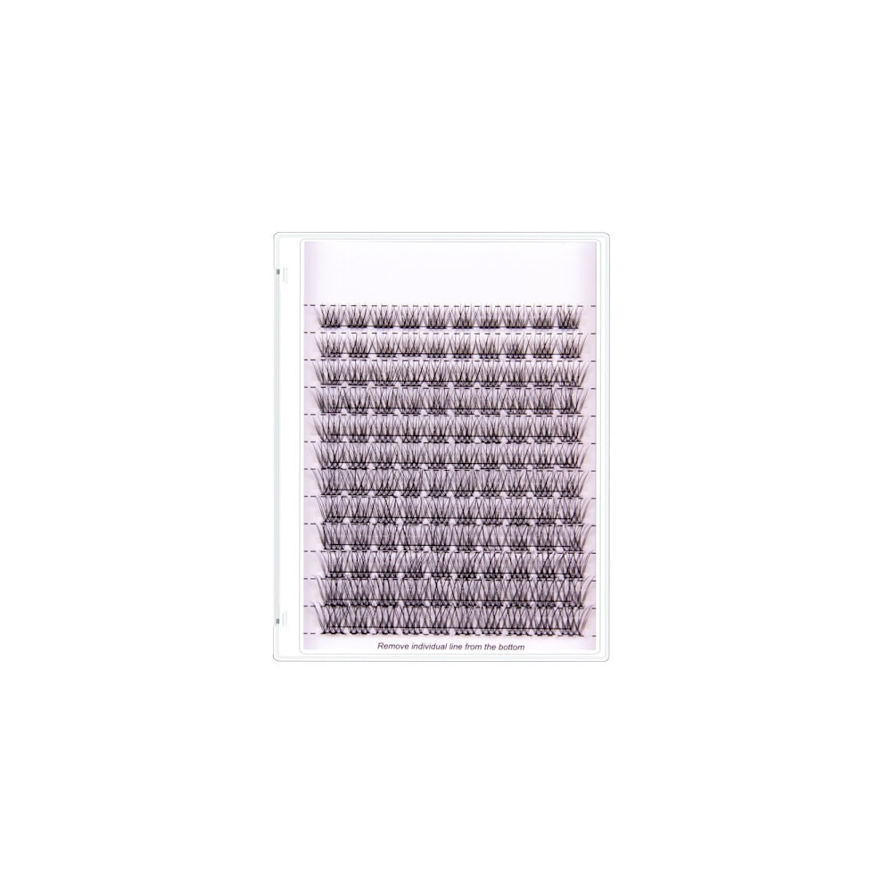 Individual false eyelashes - Set natural look volume lash - Cloud Black