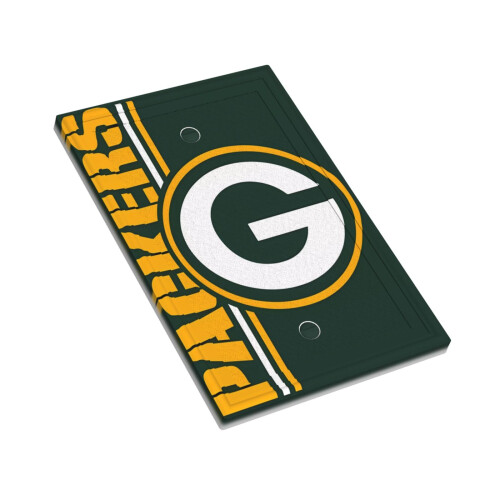 Packers Switching Lights Single Leather Roman Frame Switch Panel Wall Panel Single Double/Pull Light Switch 2