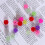 Perles rondes lumineuses décoratives pour rayons de roue de vélo roses Eease 7