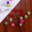 Perles rondes lumineuses décoratives pour rayons de roue de vélo roses Eease 2