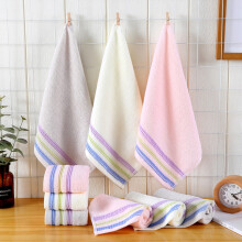 Cheers.US 3Pcs Square Quick-dry Baby Bath Towel Set for & Toddlers, Boys & Girls Baby Cotton Towels
