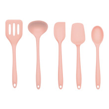 Thsue5Piece Silikoni Lastasarja, Keittiön Silikoni Lastasarja Tarttumattomille Keittovälineille Ruoanlaittoon Leivontasekoitukseen