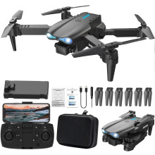 VALSEEL Drooni, jossa 1080P HD FPV -kamera, korkeudenpito, päätön tila, nopeuden säätö, kaukosäädinlelu lapsille - yhteensopiva