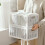 Stackable Plastic Storage Basket, 7 Grids Foldable Organizer Box, Collapsible Clothes Storage for Wardrobe, Bathroom, Kitchen, Office 5