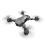 Fuebueo1080P HD FPV Πτυσσόμενο RC Quadcopter με λειτουργία Headless, ρύθμιση ταχύτητας, 3D αναστροφές 4