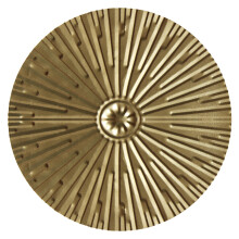 Joyfeel Muurdecoratie Creatieve Exquisite Gouden Metalen Ronde Muurschijf Cadeau voor Huisopening