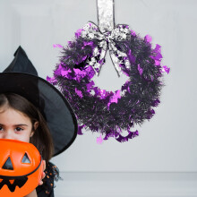 Halloween girlanda věnec Ympuoqn Halloween dekorace přívěsek domácí dekorace Halloween věnec na dveře