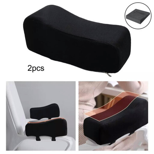 TUMALL2/Σετ Υποβραχιόνιο Καρέκλας Memory Foam Χοντρό για Καρέκλα Γραφείου-προεπιλογή
