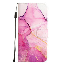 Case For compatible with Samsung Galaxy S10 Plus PU Leather Marble Pattern Kickstand Wallet