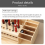 Multi-Compartment Storage Wooden Box is Suitable for Mobile Phone and Desktop Sundries Sorting and Storage Tools. 6