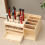 Multi-Compartment Storage Wooden Box is Suitable for Mobile Phone and Desktop Sundries Sorting and Storage Tools. 3