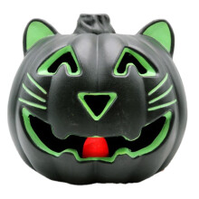 Luci a energia solare a forma di zucca per Halloween, lampade da giardino impermeabili per esterni, ideali per decorare portici e cortili,