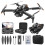 VALSEEL Drone με κάμερα HD για ενήλικες, συμβατό με τηλεχειριστήριο τετρακόπτερο, 1