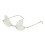 Μοντέρνα Ανδρικά Γυαλιά Ηλίου χωρίς Rimless Γυαλιά Ηλίου με Φτερά Πεταλούδας Γυαλιά 1