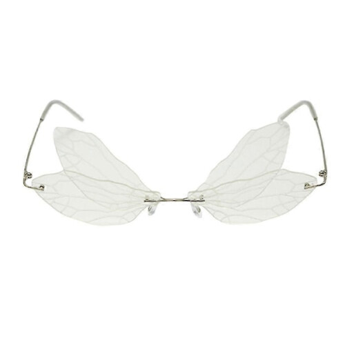 Μοντέρνα Ανδρικά Γυαλιά Ηλίου χωρίς Rimless Γυαλιά Ηλίου με Φτερά Πεταλούδας Γυαλιά 1