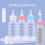 Hesroicy6Pcs50ml Μπουκάλι γάλακτος για κατοικίδια, ανθεκτικό στο δάγκωμα, διαφανές 4
