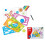 09030 - SET ARTISTICO CON DESIGN A SPIRALE E 6 PENNARELLI COLORATI 1